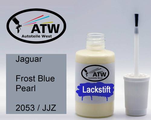 Jaguar, Frost Blue Pearl, 2053 / JJZ: 20ml Lackstift, von ATW Autoteile West.